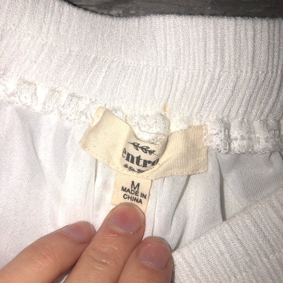 Entro medium shorts tassel white navy blue - Picture 3 of 3